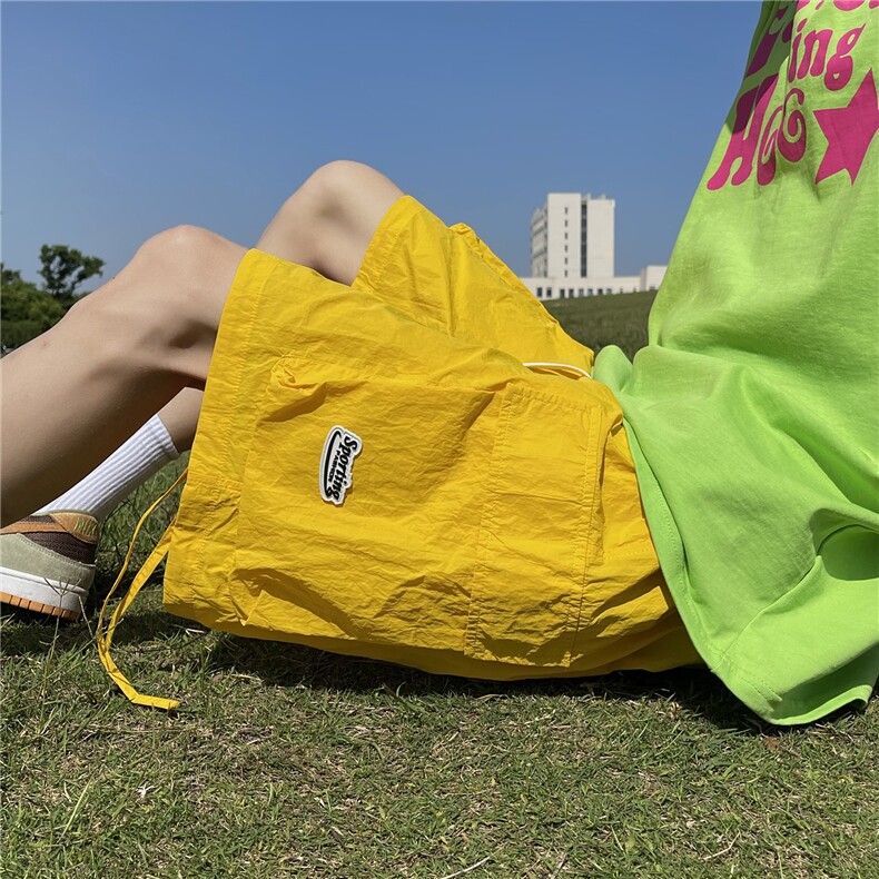 XZ612-K655-P45控59三色/夏季薄款沙滩裤速干裤彩色冰丝短裤3,男装牛仔裤,星座612