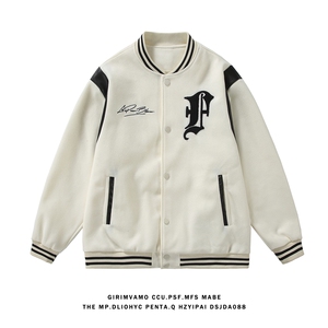 白底超 电商A188-J202-TP90 100聚酯纤维 棒球服夹克外套男 控150图片