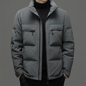 DFY083钱塘2020-2冬季厚款商务休闲简约中年男士羽绒服P300图片