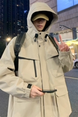 新款港风户外夹克男连帽工装上衣冲锋衣外套A157B-J2526-特P85，男装夹克，电商A157B