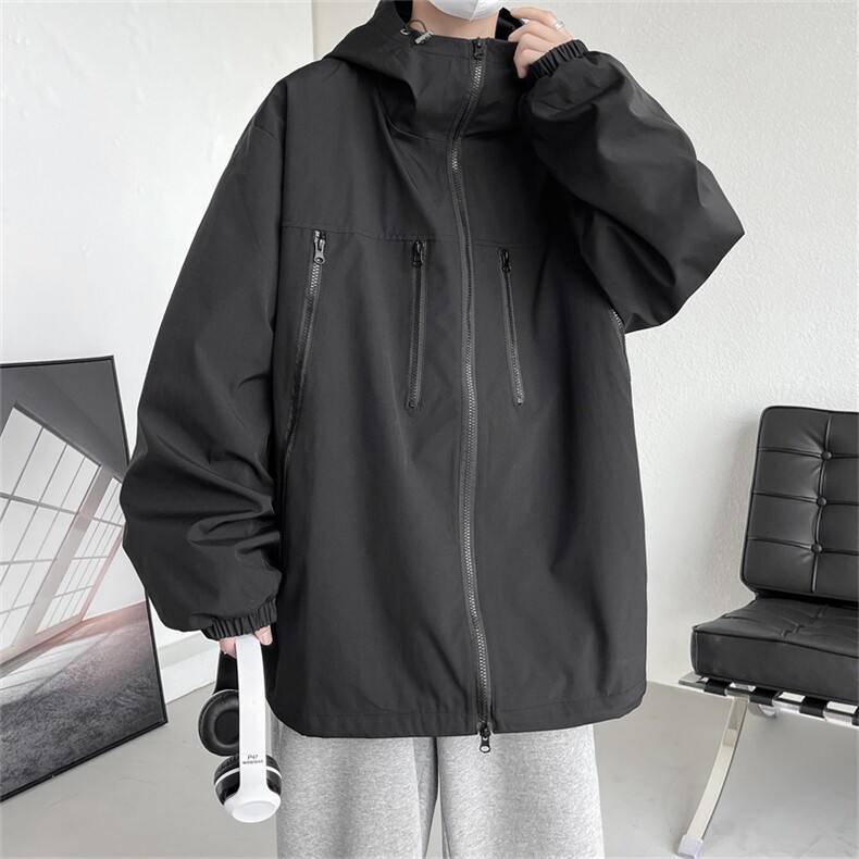 JK8116/P70秋装新品防水外套冲锋衣男风衣户外登山骑行服机能夹克,男装夹克,电商A141