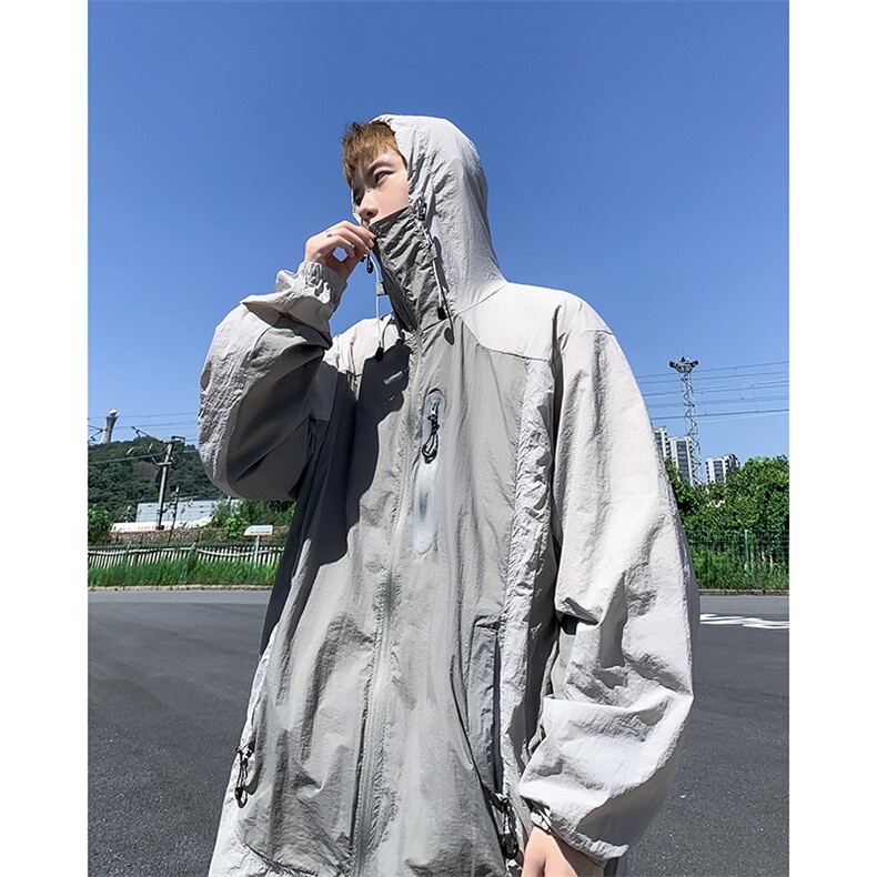 F355-P482024徒步连帽冲锋衣防晒衣薄款外套户外山,男装防晒衣,星座512-6