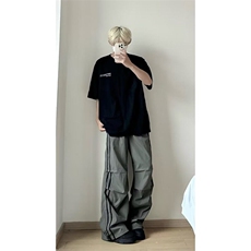网络图现货工装裤男美式宽松休闲直筒长RWK73-P55，男装工装外套，星座1005-4