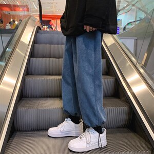 加绒2021运动风九分休闲裤潮流百搭长裤TY040-1-P35加绒批40,男装休闲裤,星座718-1