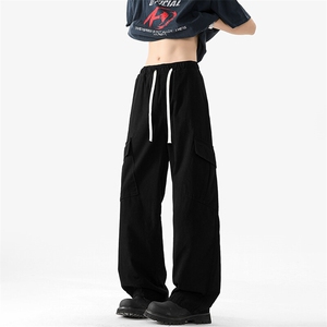 2026夏季新款水洗棉hiphop拼接工装裤男休闲裤子-A2020TP50控88图片