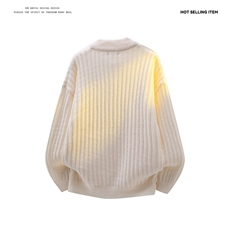 M8178/P65冬季毛衣男秋冬季宽松保暖半高领针织衫打底宽松外套，男装针织衫/毛衣，电商A141