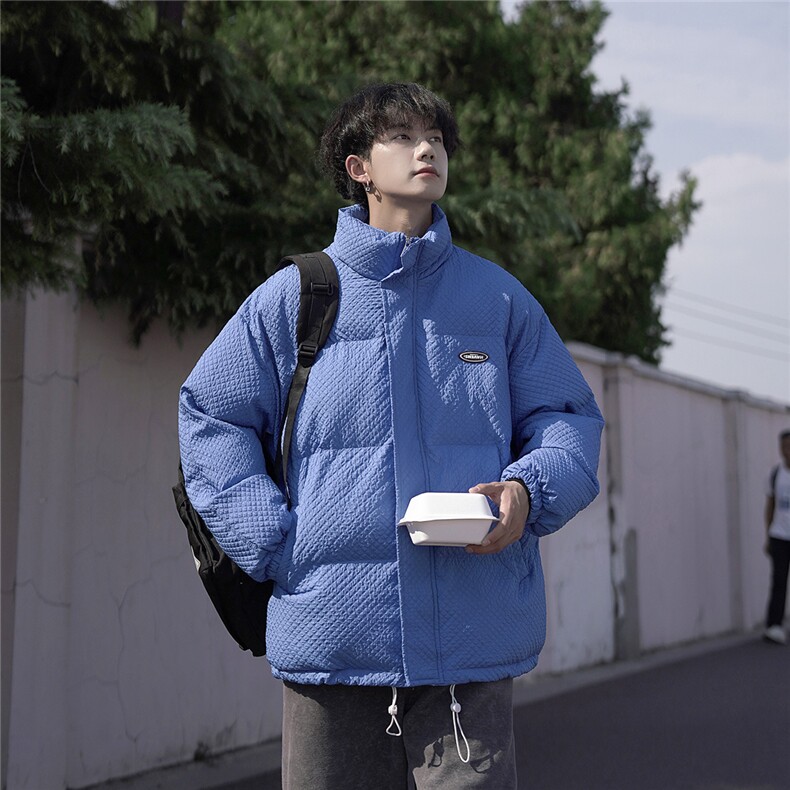 2025羽绒棉服港风中性潮牌青少年外套保暖棉衣A170-M828-TP50,男装棉衣,电商A170