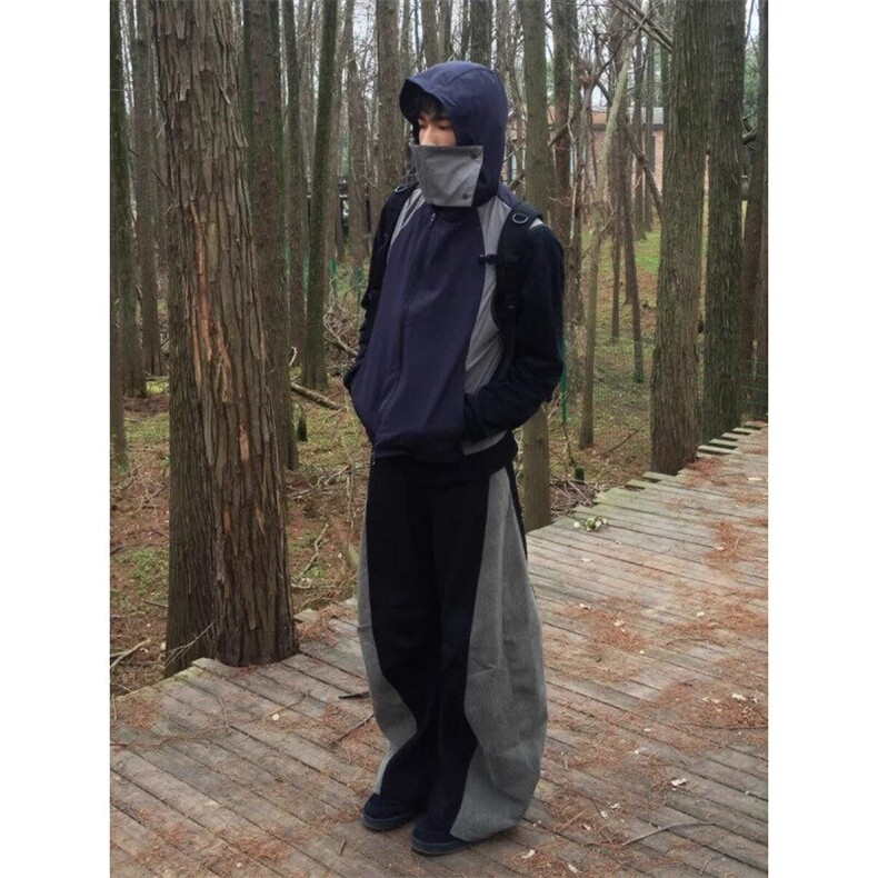 拼色弯刀西裤休闲裤ZK0314-P60,男装休闲裤,星座313A(原308A-2)