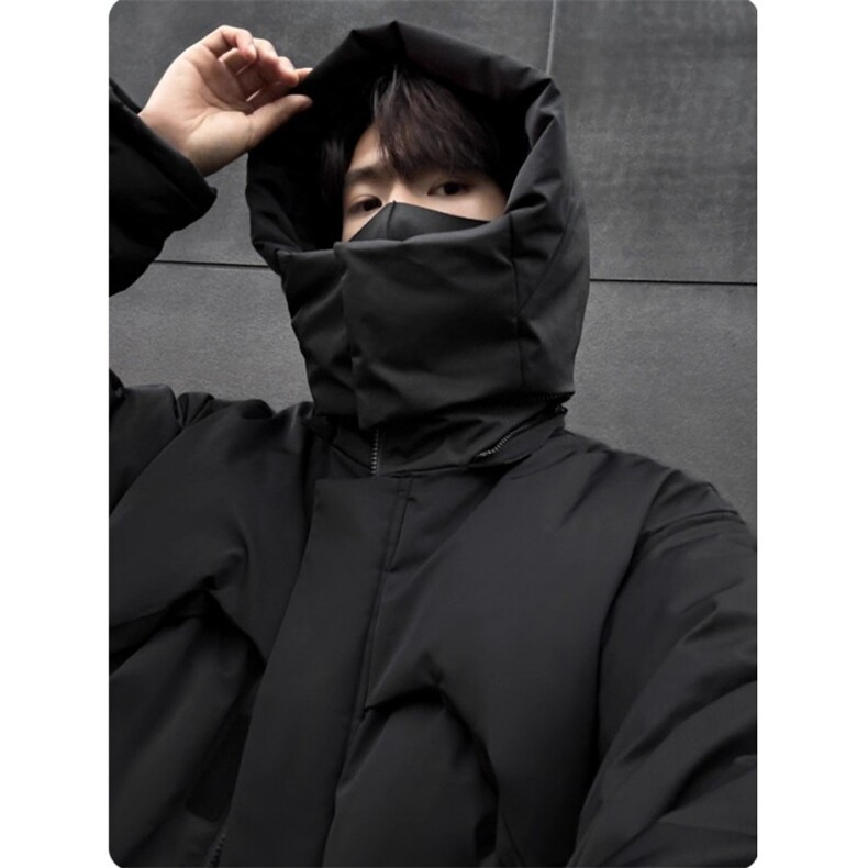 美式短款羽绒棉服男款冬季潮牌结构连帽棉衣立领夹克MK2530,男装夹克,星座1116A（原606A-3）