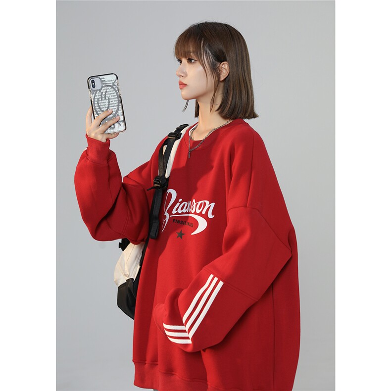 2025秋季新款 420克字母印花男休闲卫衣WY824/P68控89 -70棉30涤图片