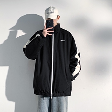 JK904-P65现货双面穿户外连帽夹克男冲锋衣外套，男装夹克，星座1204