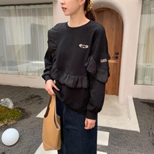 ZHUPIN卫衣，女装卫衣/绒衫，主品