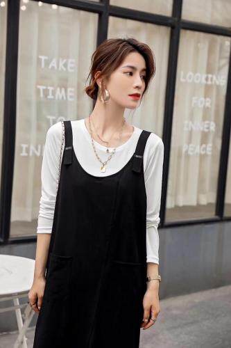 两件套连衣裙，女装连衣裙，琪轩蔓莎