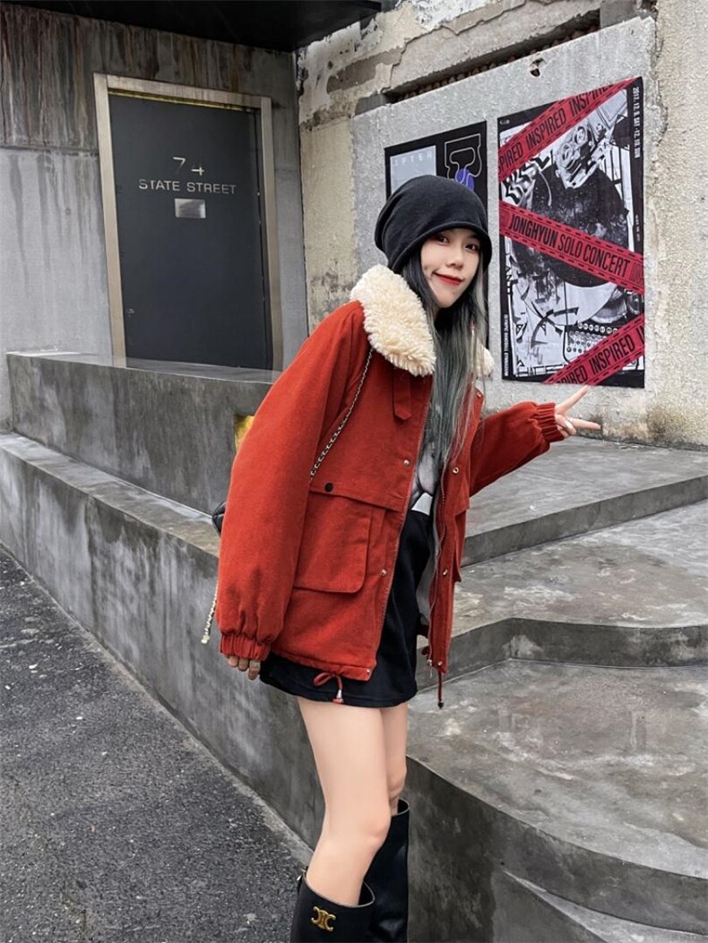 派克加毛绒，其它，百变诱惑