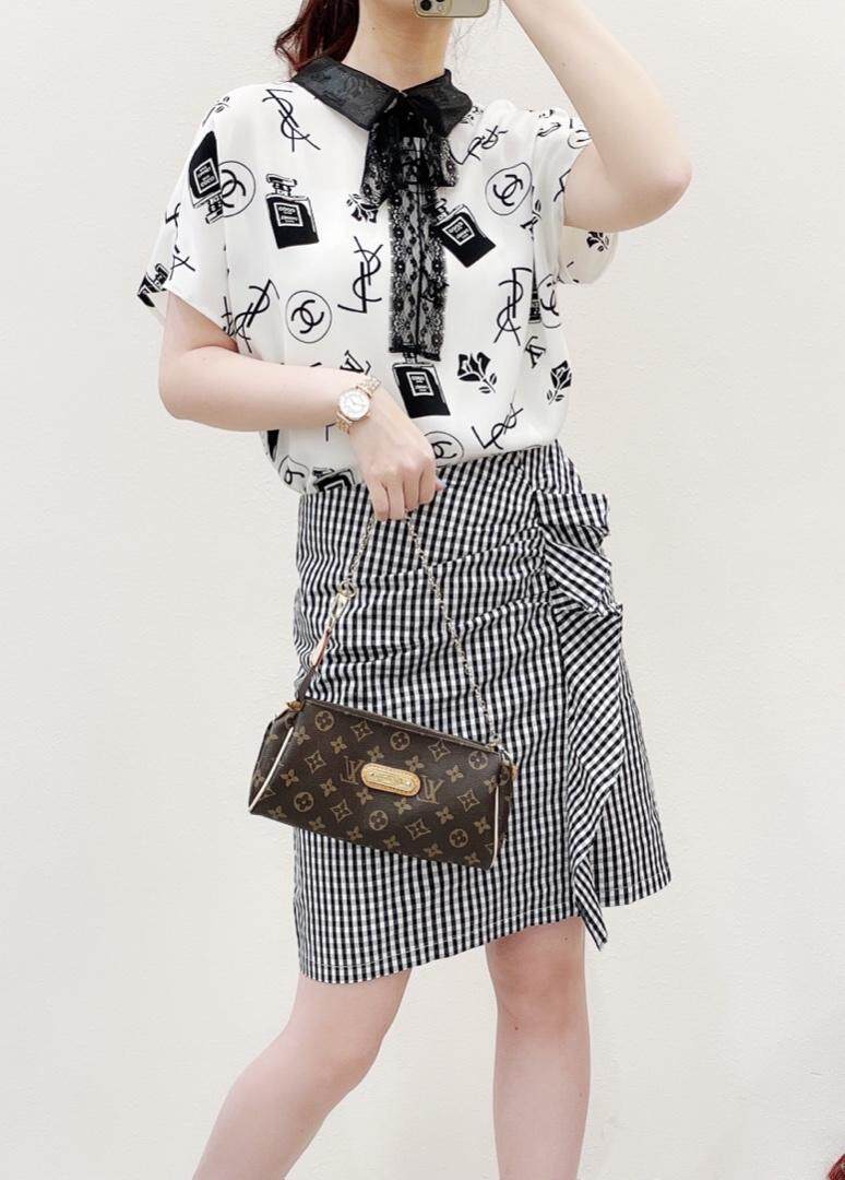 格子中裙，女装，卓琳爱爾