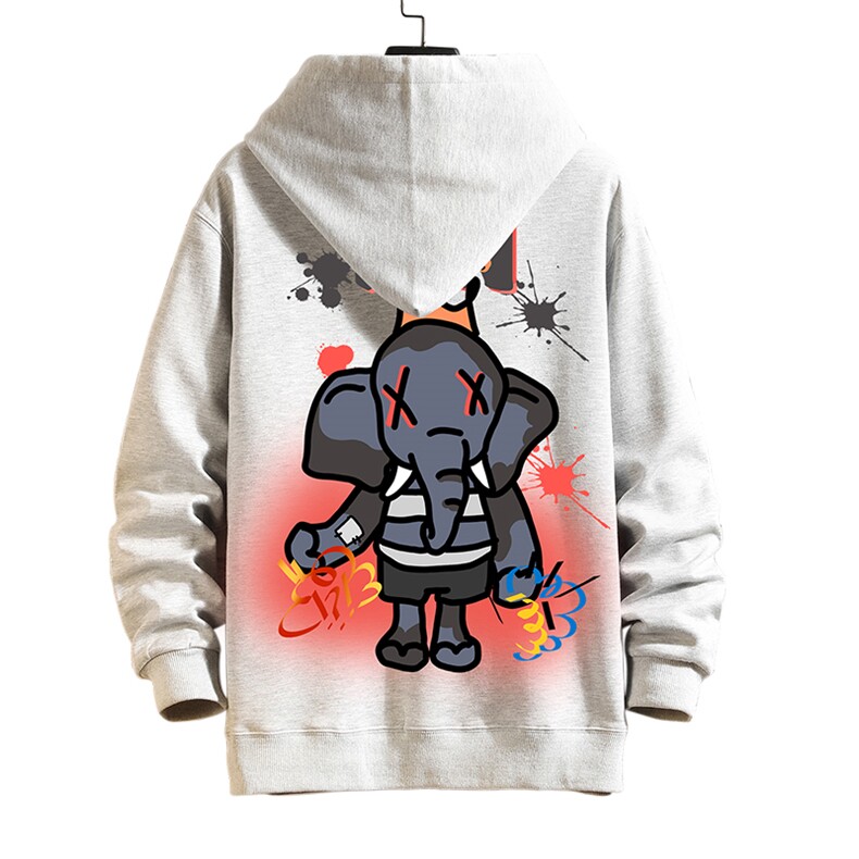 KS21221-P38连帽开衫卫衣男运动外套大码班服砖墙,男装卫衣,电商A040A