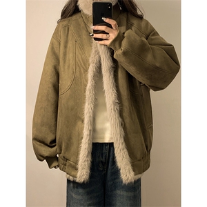 主推冬季新款宽松/座山雕加厚外套潮加厚棉衣XZ102B-1M803-P125
