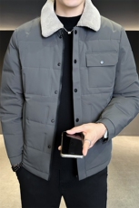 标50绒冬季新款羽绒服男翻领加厚保暖外套潮A329-YR2503-P175，男装羽绒服，电商A329