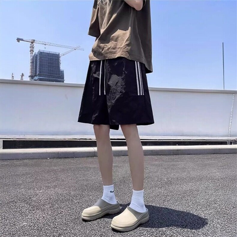 美式速干短裤男夏季薄款透气五分裤宽松大码休闲运动裤XK01,男装牛仔裤,星座1116A（原606A-3）