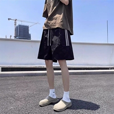 美式速干短裤男夏季薄款透气五分裤宽松大码休闲运动裤XK01，男装牛仔裤，星座1116A（原606A-3）