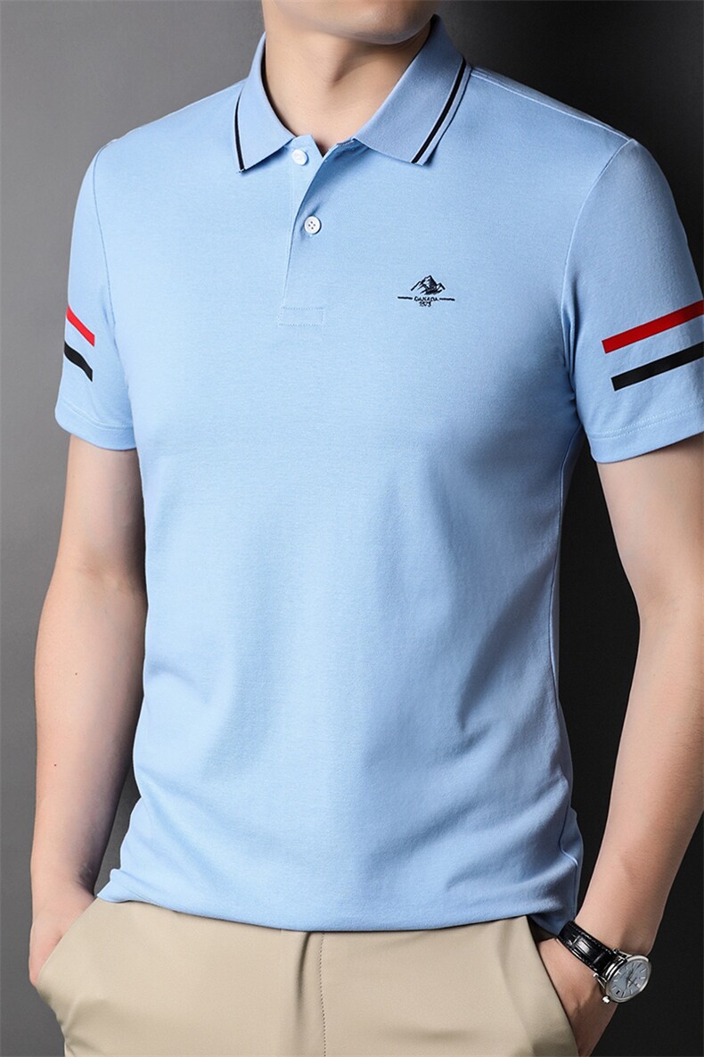 AG2730钱塘2020-3夏季新款男装Polo衫量大价优P56,男装Polo衫,钱塘207-3