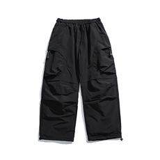 2025冬季新款男装日系宽松加绒加厚运动休闲棉裤束脚卫裤P968-F93，男装休闲裤，电商A101（原外27）