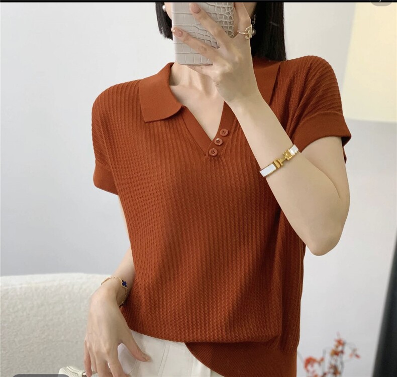 莱赛尔3扣polo衫,针织衫/毛衣,天佑贝依