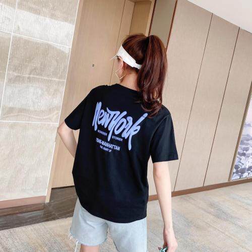 休闲时尚T恤，女装T恤，泽妤