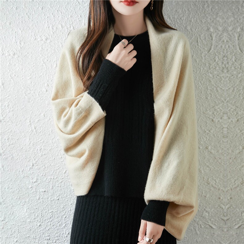 春秋时尚百搭通勤长条披肩休闲，披肩，绒汀羊绒