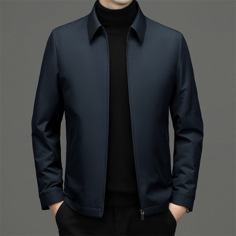 CSYR99656钱塘2020-2商务休闲简约百搭中年男士厚款羽绒服P180,男装羽绒服,钱塘207-2