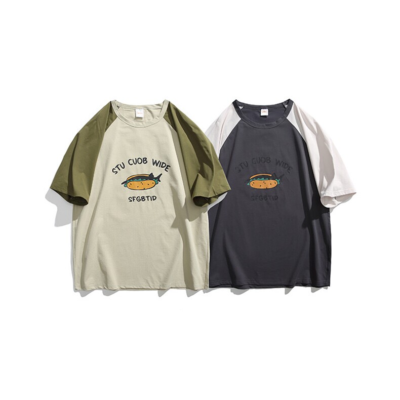 2025夏季新款潮牌日系男装T恤T1080，男装T恤，电商A101（原外27）