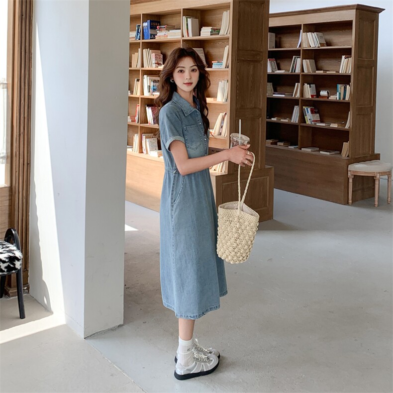 2025夏新品现货牛仔连衣裙+蕾丝披肩2C256-9510-P140-K195,女装连衣裙,2C256