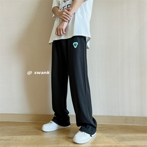 春夏新款冰丝卫裤男裤百搭长裤子 K840*P45控68图片
