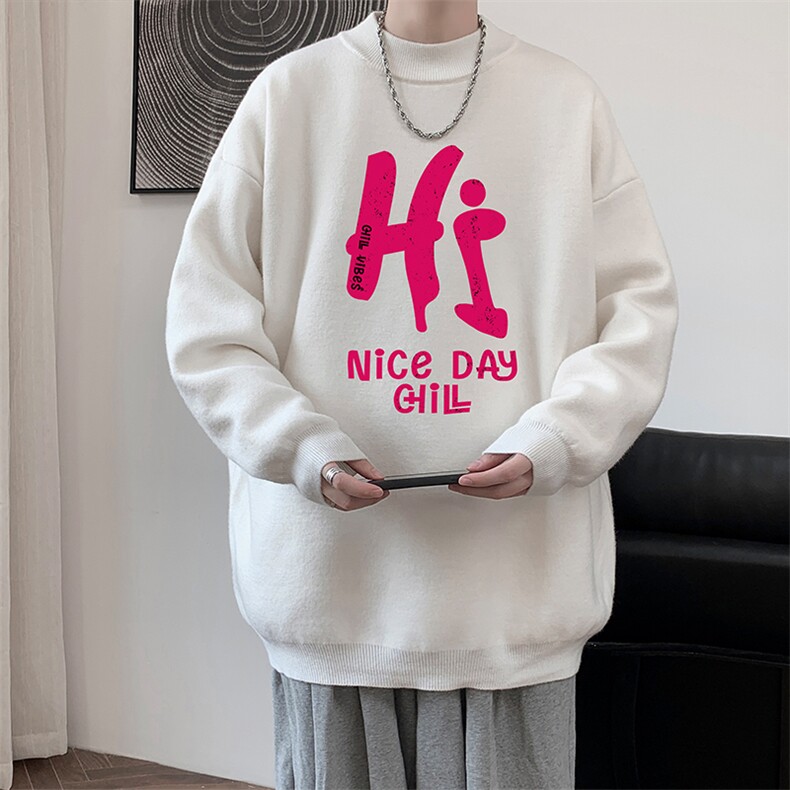 8XL半高领毛衣男大码胖子针织衫毛线衣M18418-P45加绒款-P65,男装针织衫/毛衣,电商A040