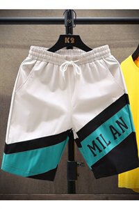 夏季ins短裤潮牌韩版五分裤工装裤宽松直筒休闲裤潮流裤V103图片
