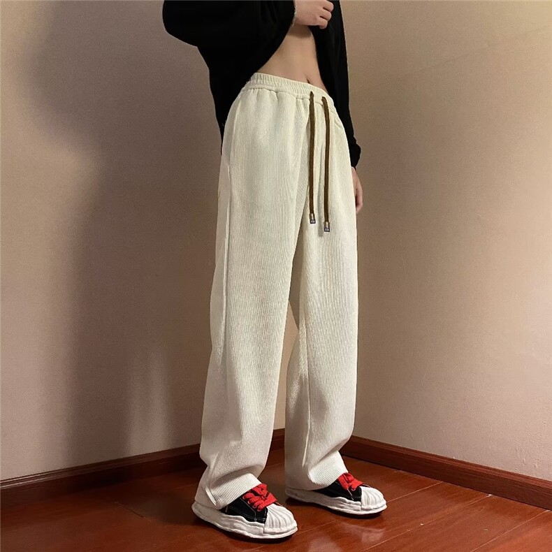 男春季新款时尚潮流休闲裤弹力灯芯绒K9513P32图片