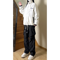 港风美式vibe潮牌宽松百搭刺绣双面穿夹克XZ213-JK8865-P98控128，男装夹克，星座213