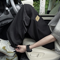 夏季新款设计感宽松长裤美式潮牌宽松直筒工装裤男现货K8087-P32，男装工装外套，星座512-3