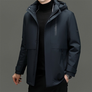AK78153钱塘2020-3季简约百搭商务休闲新款冬中年男士羽绒服P310图片