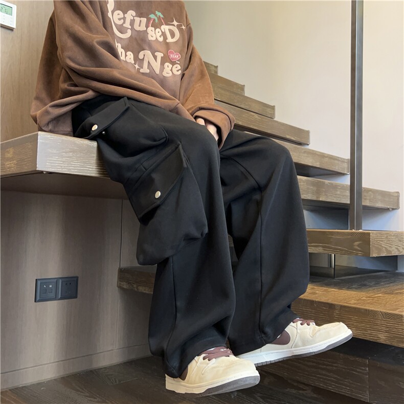 抖音得物品质百搭休闲裤212-2-DY88-特P50,男装休闲裤,星座808A-1