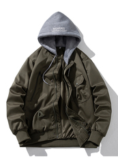 现货2色简约街头棒球服棉服外套秋冬，男装棉衣，电商A105