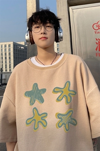 ！2025夏季新款男士华夫格印花短袖T恤半袖TXH2402特P19图片