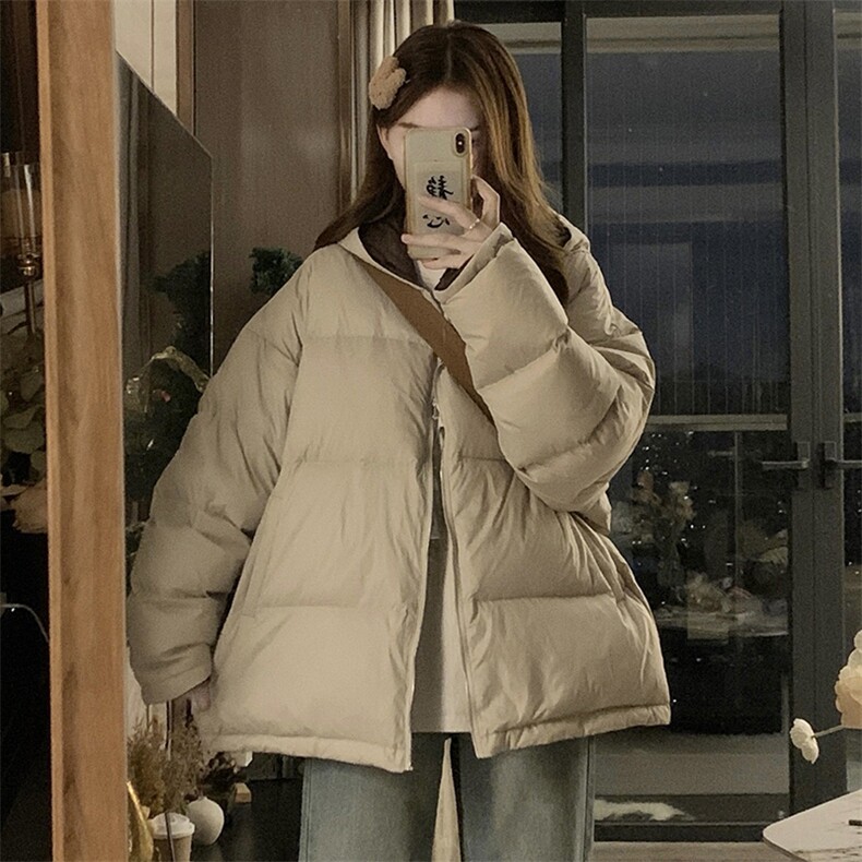 棉衣双面穿新款宽松2025年冬季加厚学生女ins外套潮C466-110,男装棉衣,星座911-2(原星座613-2）