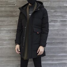 棉衣男加厚羽绒棉服中长款韩版潮流棉袄2021新款冬季DS272T，男装棉衣，电商A102