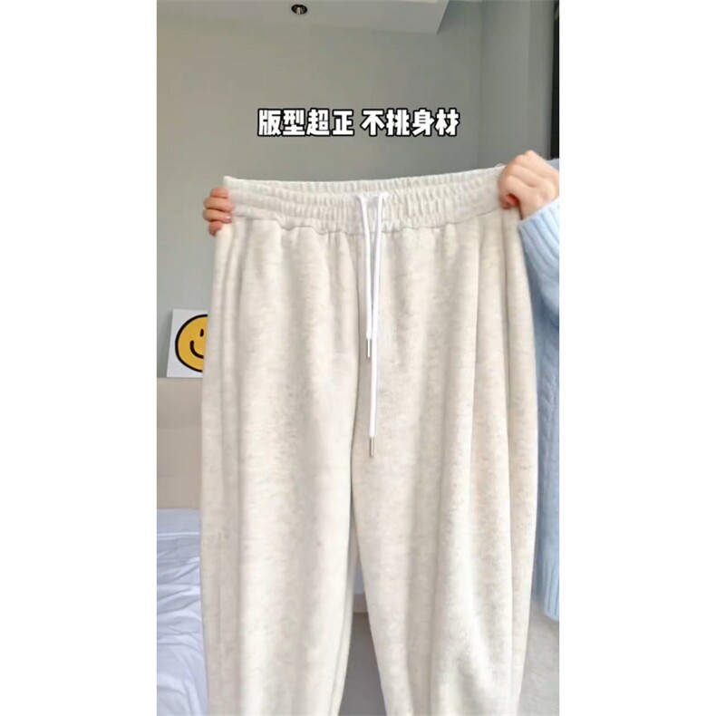 AA1707P60东北零下40度裤子男保暖加绒羊羔绒卫裤,男装休闲裤,电商B323A