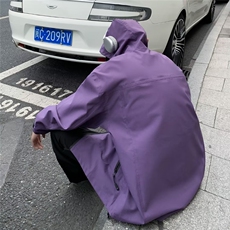 23年户外防水冲锋衣男女款防风登山服秋季骑行机能外套潮-Y9277，男装夹克，星座601-2