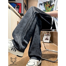 1506-1/KTX021高质量立体裤头大板型/P42垂感宽松长裤男士扎染裤，男装休闲裤，星座1506-1