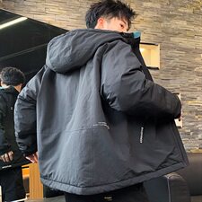 【】A003-HY8002-P130秋冬新款连帽加厚棉衣外套家乐，男装棉衣，电商A003