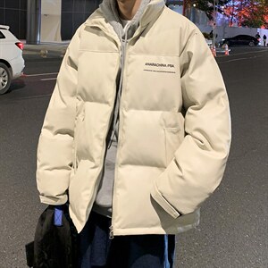 MY907-P118控148大PU皮服版权注册防水防污抗寒保暖服，男装棉衣，电商B359