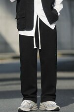 22/秋冬新款港风运动裤潮牌休闲裤潮流男裤直筒裤子男士K3319，男装休闲裤，星座815-2